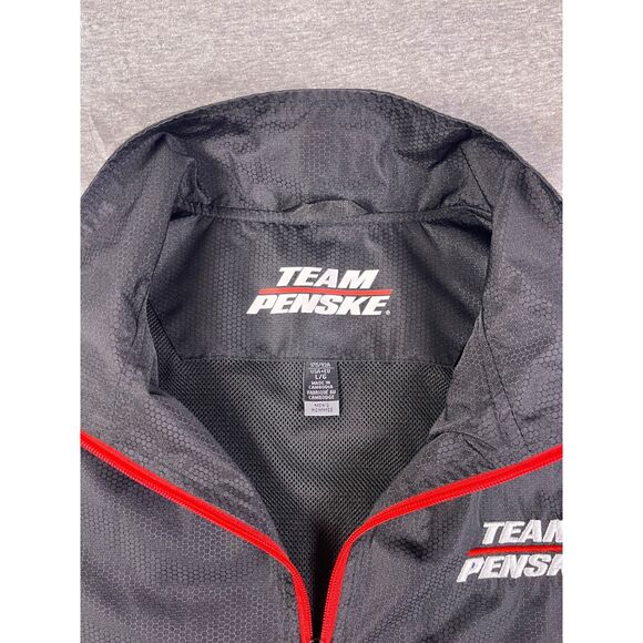 Team Penske Stormtech GSX-1 Windbreaker Rain Jacket Men's Size Large Black - Picture 2 of 11